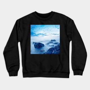 Fog Over the Ocean Crewneck Sweatshirt